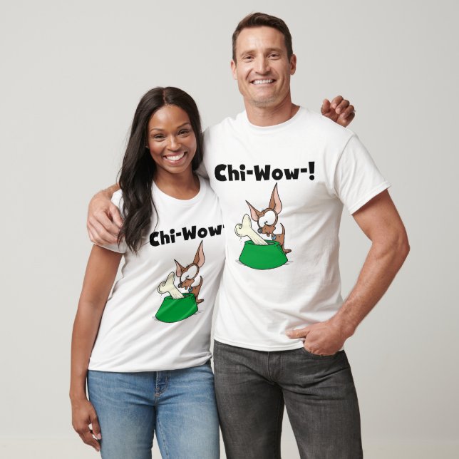 Chihuhua Chi-Wow T-tröja och gåvor T-shirt (Unisex)