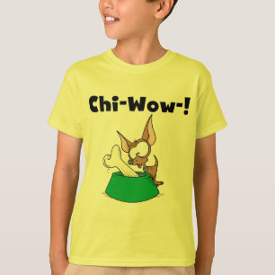 Chihuhua Chi-Wow T-tröja och gåvor Tee Shirt