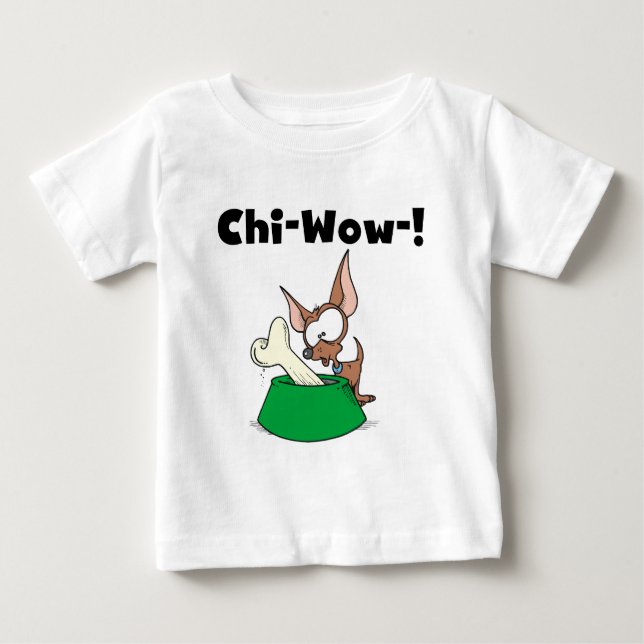Chihuhua Chi-Wow T-tröja och gåvor Tröja (Framsida)