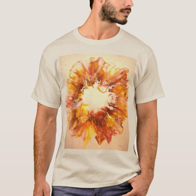 Chihuly Art Vas T Shirt (Framsida)