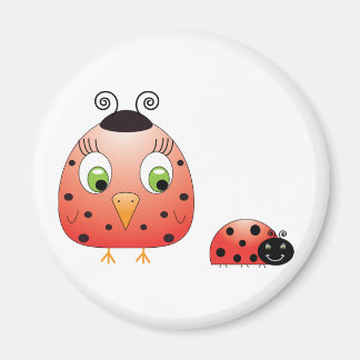 Chiie B a Ladybug Magnet