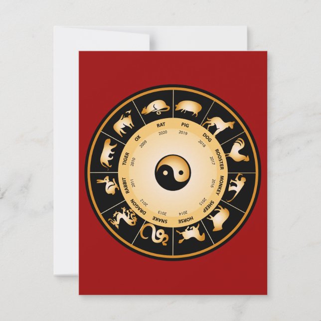 Chiinese Zodiac Wheel (Framsida)