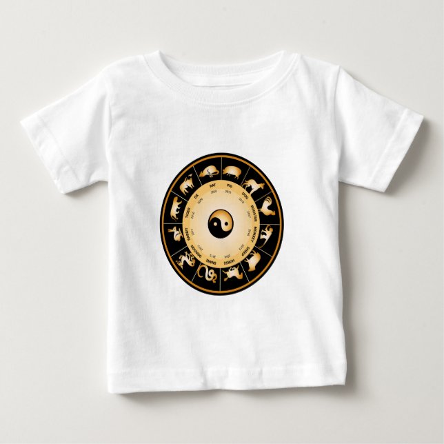 Chiinese Zodiac Wheel Tee (Framsida)