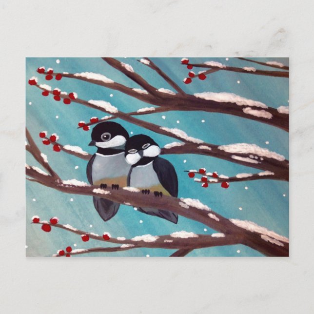 Chikadees Vykort (Framsida)