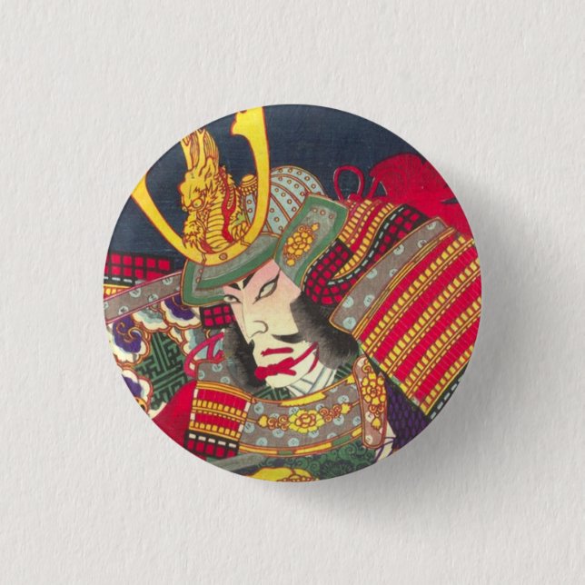 Chikanobu Samurai 4:5 Knapp (Framsida)