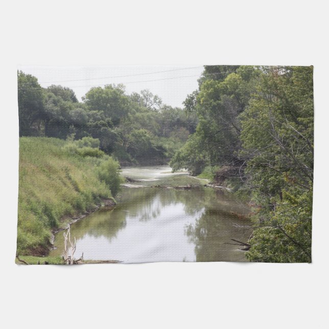 Chikaskia River Köksduk Kökshandduk (Horisontell)