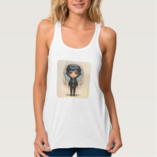 Chikibiz Cyber punk chibi V02 Linne Med Racerback