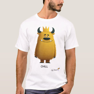 Chil Monster Original Design för Vuxna med Rel T Shirt