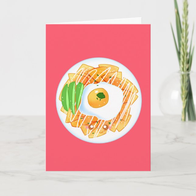 Chilaquiles Rojos Kort (Framsida)