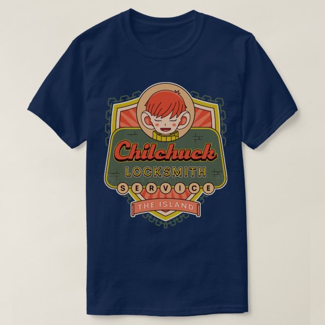 Chilchuck Locksmith Service TShirt T Shirt (Design framsida)