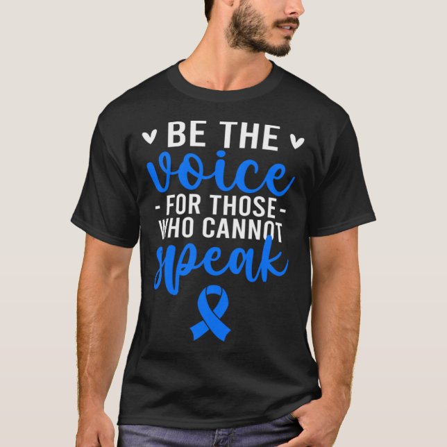 Child Abuse Prevention Month Child Abuse Awareness T Shirt (Framsida)