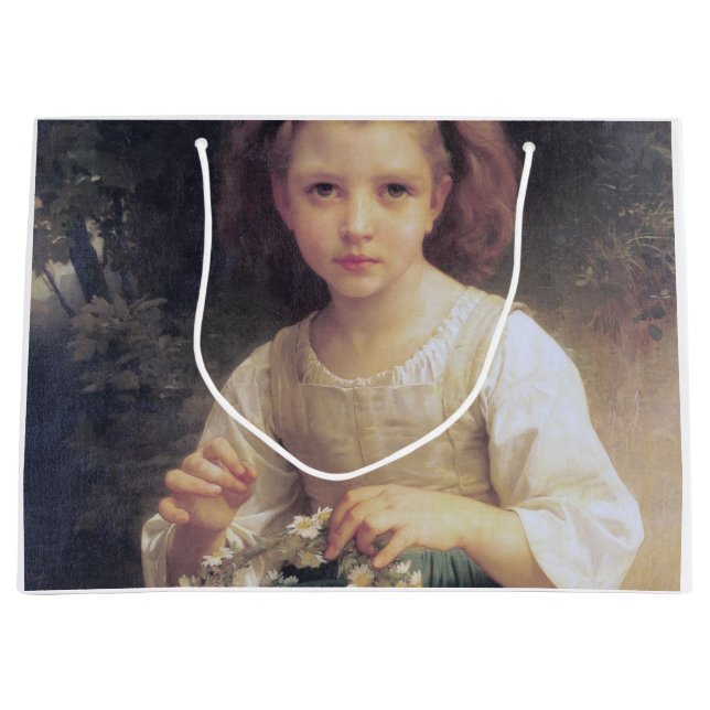 Child Braiding a Krona, Bouguereau (Framsidan)