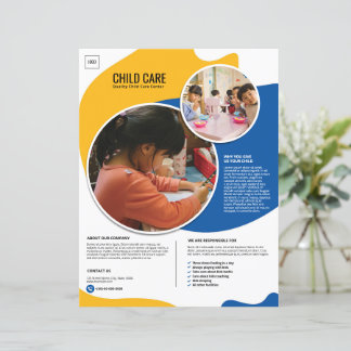 Child Care Flyer Template