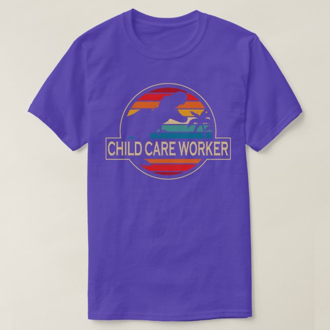 Child e Worker Dinosaur T Shirt (Design framsida)