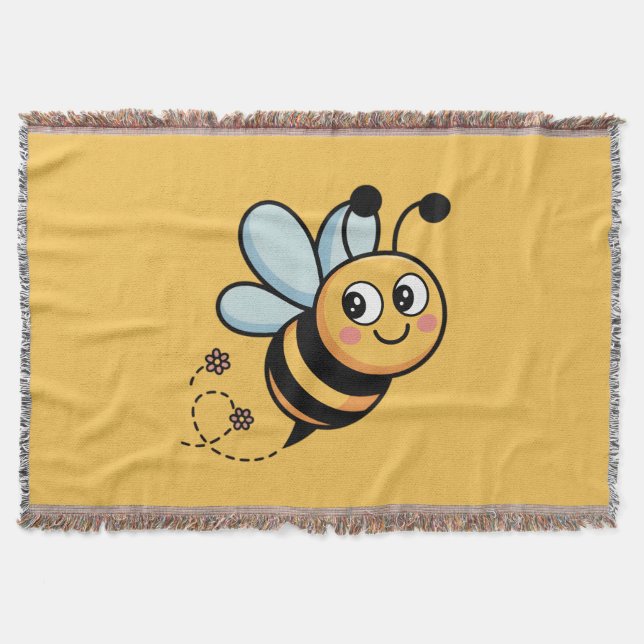Child-Friendly Bee Mascot with Dotted Trail Filt (Framsidan)