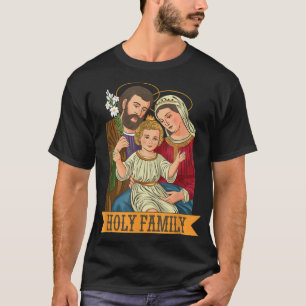 Child Jesus Virgin Mary och St Joseph T Shirt