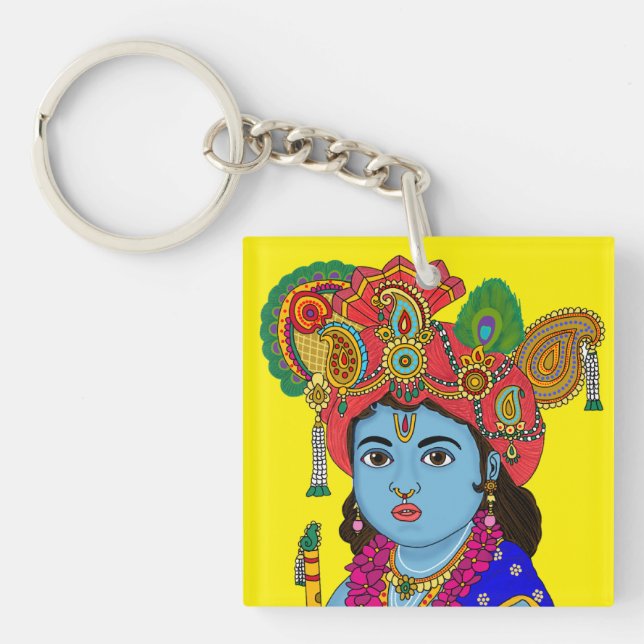 Child Krishna Keychain (Framsidan)