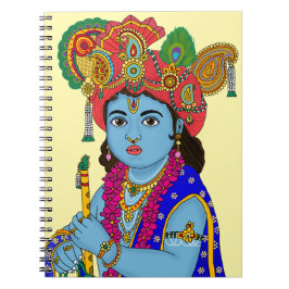 Child Krishna Stationery Anteckningsbok