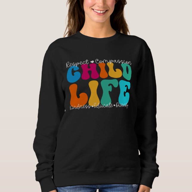 Child Life Appreciation Week Back to School T Shirt (Framsida)