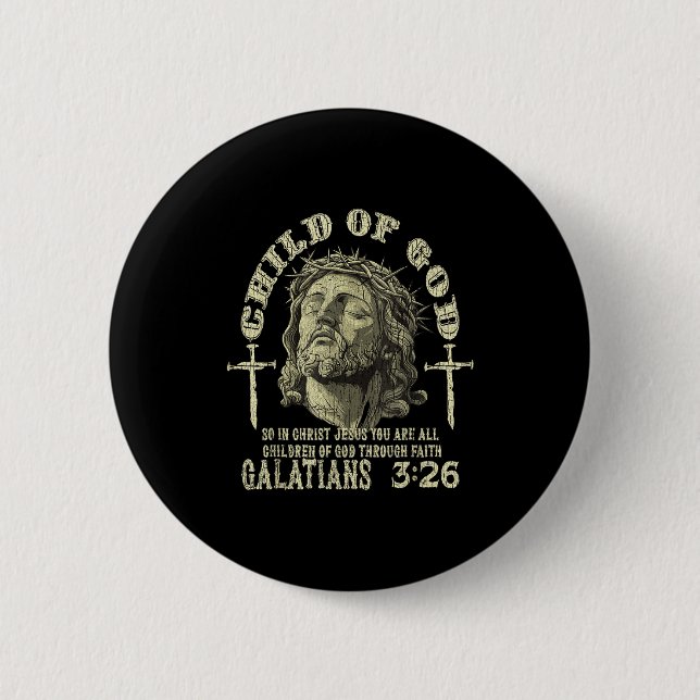 Child Of God Galatians 3_26 Bible Verse Christian  Knapp (Framsida)