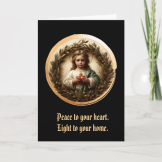Child of the Sacred Flame Folded Greeting Card Kort