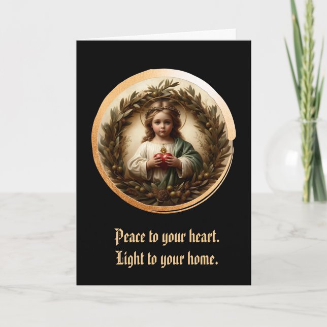 Child of the Sacred Flame Folded Greeting Card Kort (Framsida)