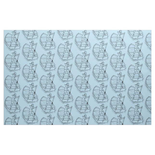 Child Power Sculling Boat Thunder_Cove Tyg (Fat Quarter)