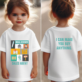 Child Professionell Real Gods Agent Anpassningsbar T Shirt