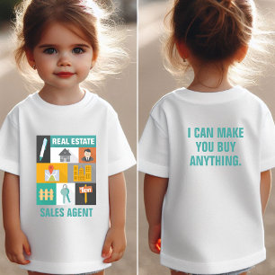 Child Professionell Real Gods Agent Anpassningsbar T Shirt