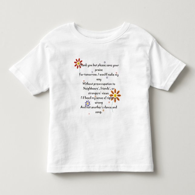 Child T - Pising Dikt Tee Shirt (Framsida)