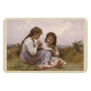 Childancy Idyll av Bouguereau Magnet
