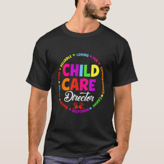 Childcare Director School Daycare Crew Provider Te T Shirt