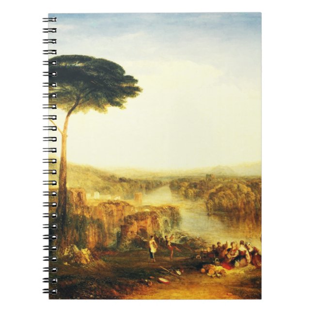 Childe Harold's Pilgrimage av Joseph Turner Anteckningsbok (Framsidan)