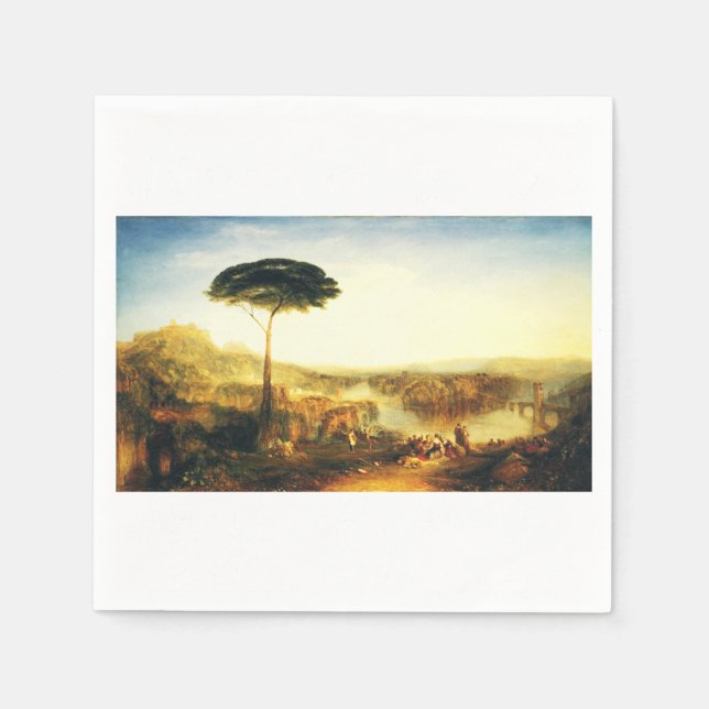 Childe Harold's Pilgrimage av Joseph Turner Pappersservett (Framsidan)