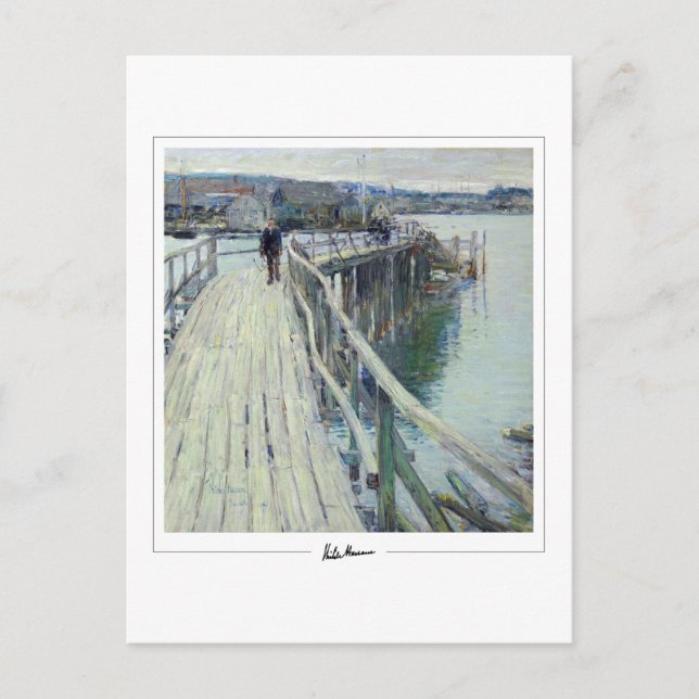 Childe Hassam #119-2 - Finkonstkort Vykort (Framsida)