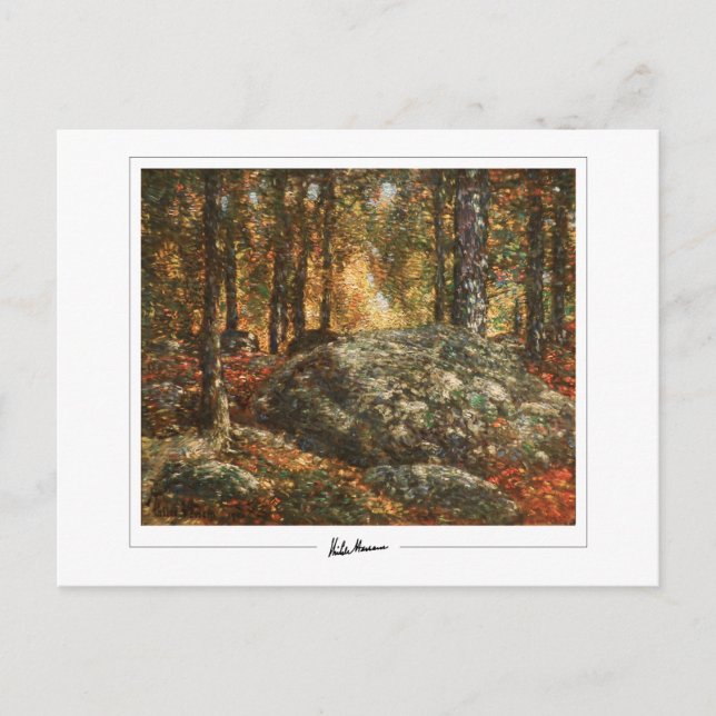Childe Hassam #11-2 - Finkonstkort Vykort (Framsida)