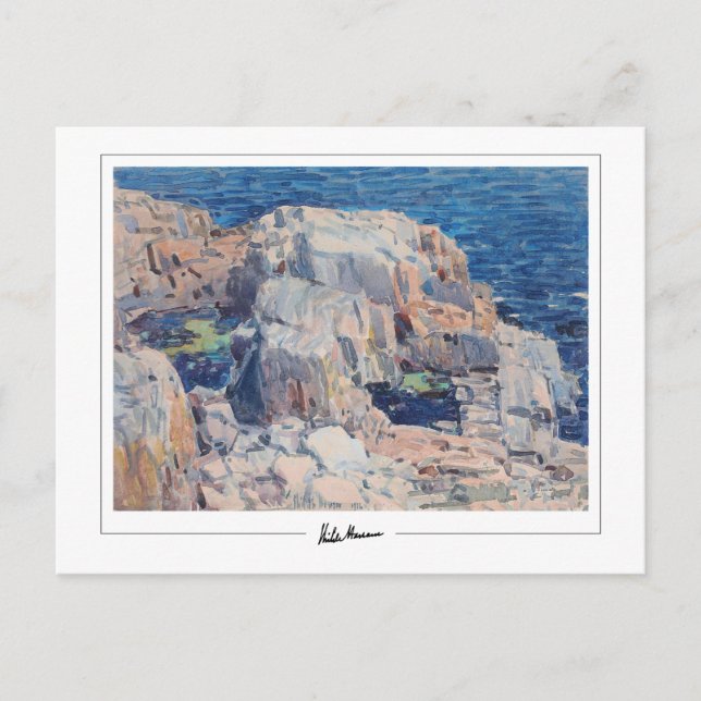 Childe Hassam #132-2 - Finkonstkort Vykort (Framsida)