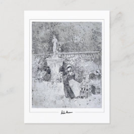 Childe Hassam #148-2 - vykort för konst