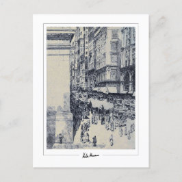 Childe Hassam #155-2 - vykort för konst