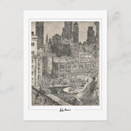 Childe Hassam #174-2 - Finkonst Postkort Vykort