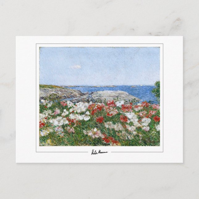 Childe Hassam #193-2 - Finkonstkort Vykort (Framsida)