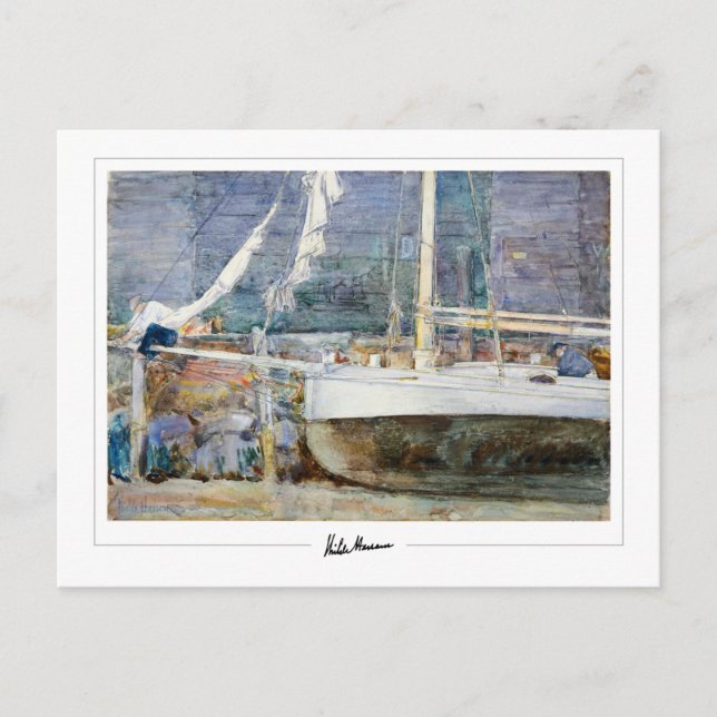 Childe Hassam #20-2 - vykort för konstföremål (Framsida)