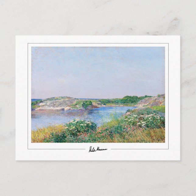 Childe Hassam #21 - Finkonstkort Vykort (Framsida)