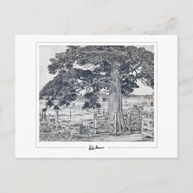 Childe Hassam #220-2 - vykort för konst (Framsida)