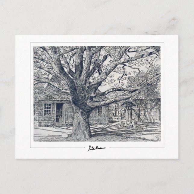 Childe Hassam #237-2 - vykort för konst (Framsida)