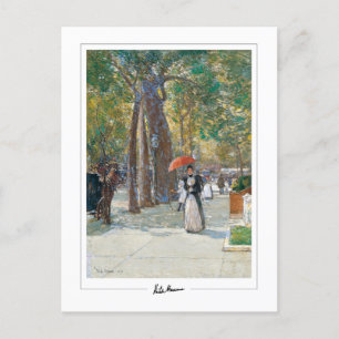 Childe Hassam #241-2 - vykort för konst