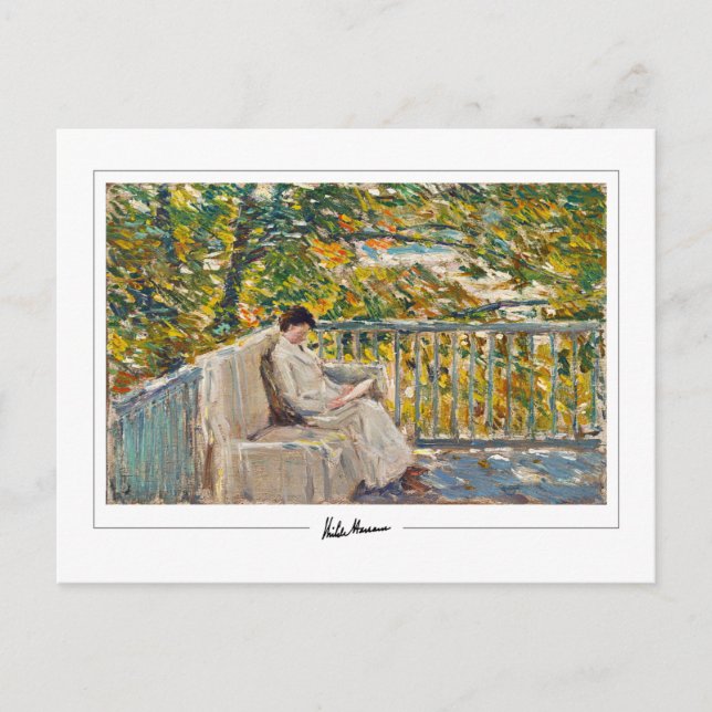 Childe Hassam #255-2 - Finkonst Postkort Vykort (Framsida)