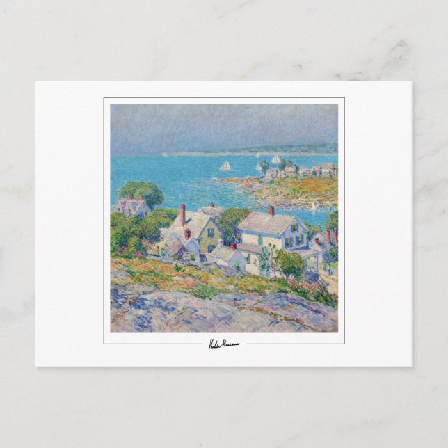 Childe Hassam #287-2 - Finkonst Postkort Vykort (Framsida)