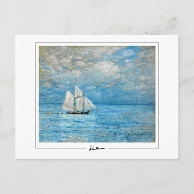 Childe Hassam #321-2 - Finkonst Postkort Vykort (Framsida)