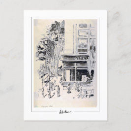 Childe Hassam #341-2 - vykort för konst